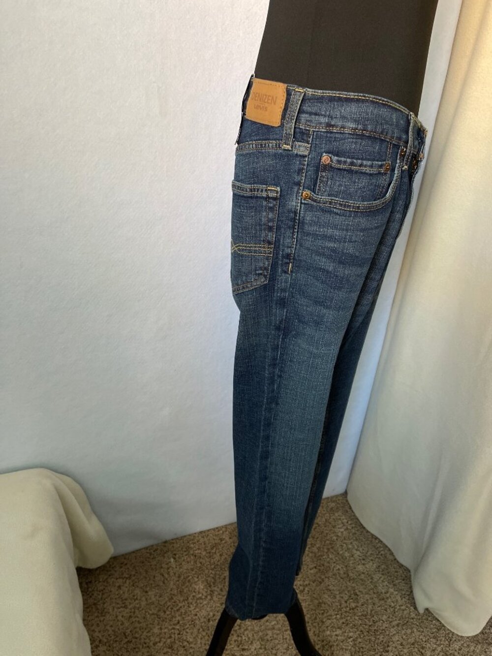 Denizen from Levi’s Dark Wash 285 Relaxed Fit Jeans 42X30 NWT - Picture 4 of 11